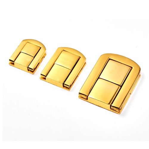 Die-cast plate buckle alloy lock box accessories
