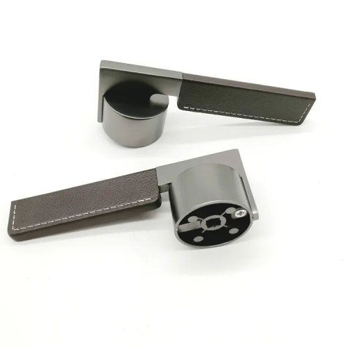 Fancy Door Handles Luxury With Leather On Handle For Interior Doors