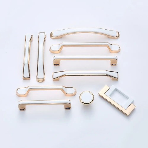 High Quality Furniture Door Handle Combination Cupboard Pulls Luxury European Kitchen Wardrobe Cabinet Handle