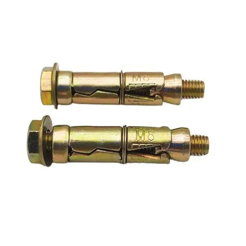 Fix-bolt Iron Material 3pcs Sleeve Fixing Anchor Bolts / Shield Anchor Fasteners M6 M8 M10