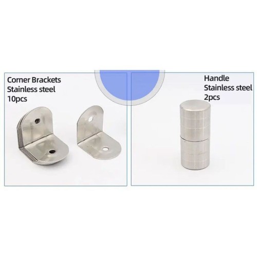 Stainless Steel Suit Bathroom Public Toilet Cubicle Partition Hardware Accessories